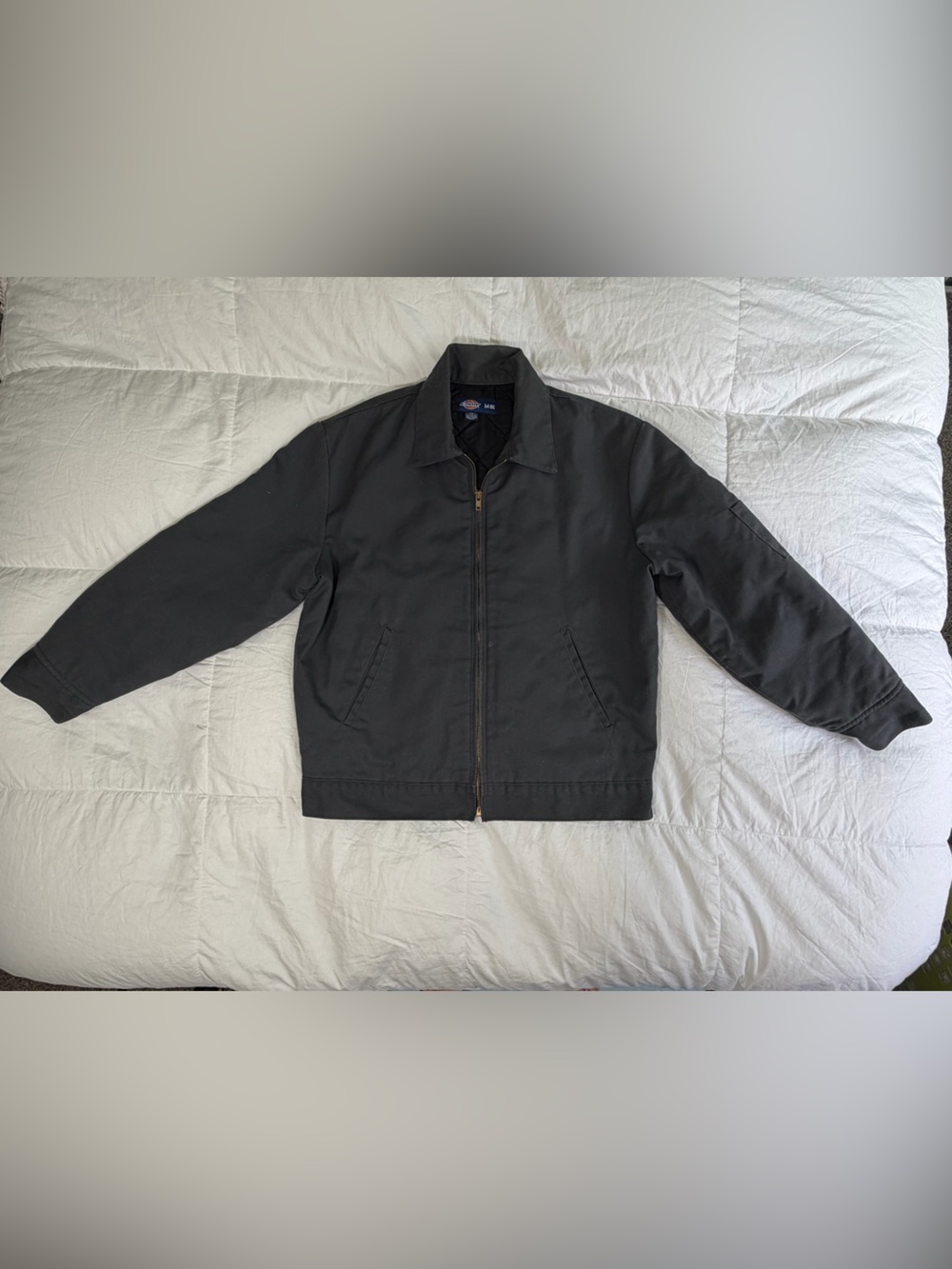 Vintage Dickies Eisenhower Jacket Men’s M-RG Black Quilted Lined Made Mexico